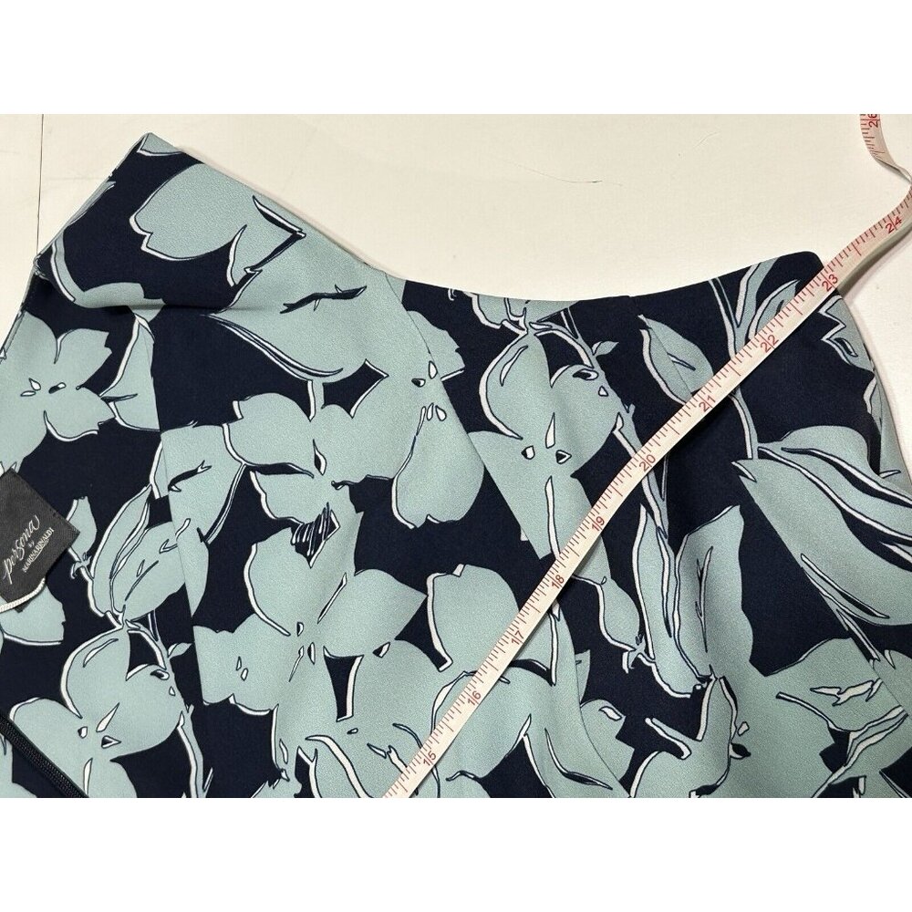 NWT Marina Rinaldi Women's  Sz 16 Devon Floral Printed Shift Dress Lined Zipper - Picture 5 of 8